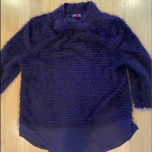 Furry / feather sweater!